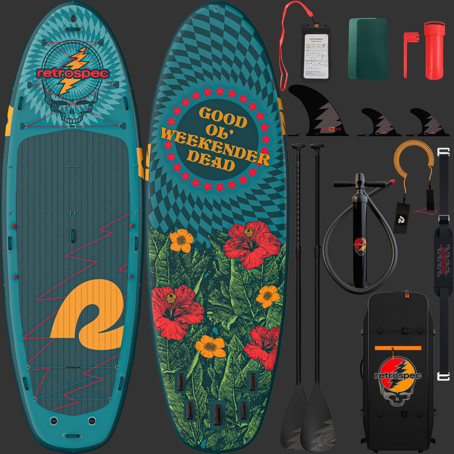Weekender Crew XL Multi-Person Inflatable Stand Up Paddle Board 15’