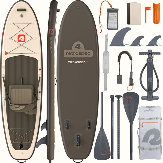 Weekender Plus Inflatable Stand Up Paddle Board Kayak Hybrid 10'6"